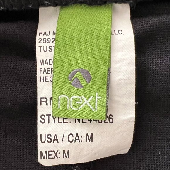 Next Black Spandex Micro Mini Lotus Swim Skort - Picture 6 of 8